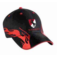 Black Hat - Red Flames